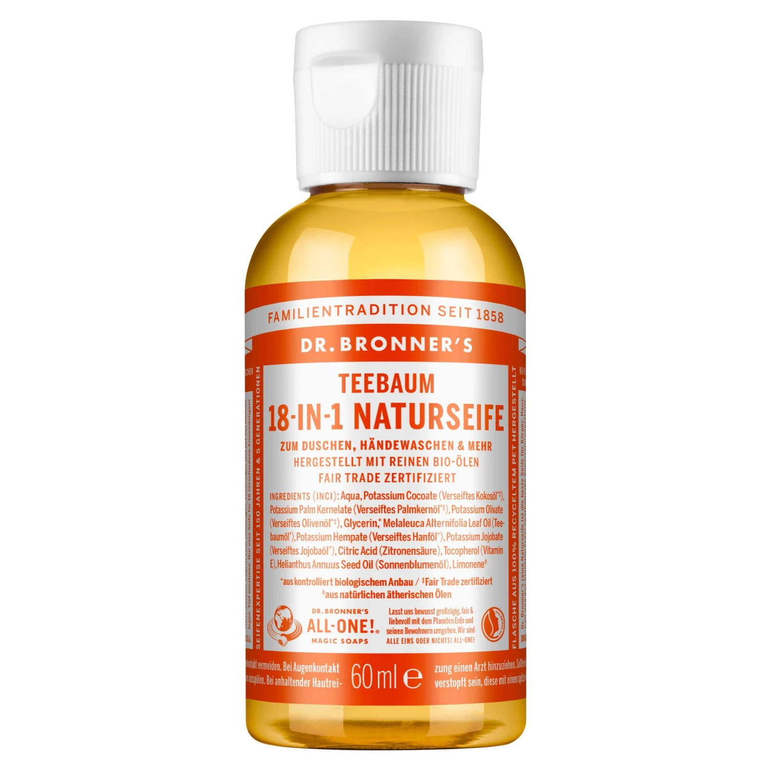 Dr. Bronner's 18-IN-1 NATURSEIFE - Outdoor Seife