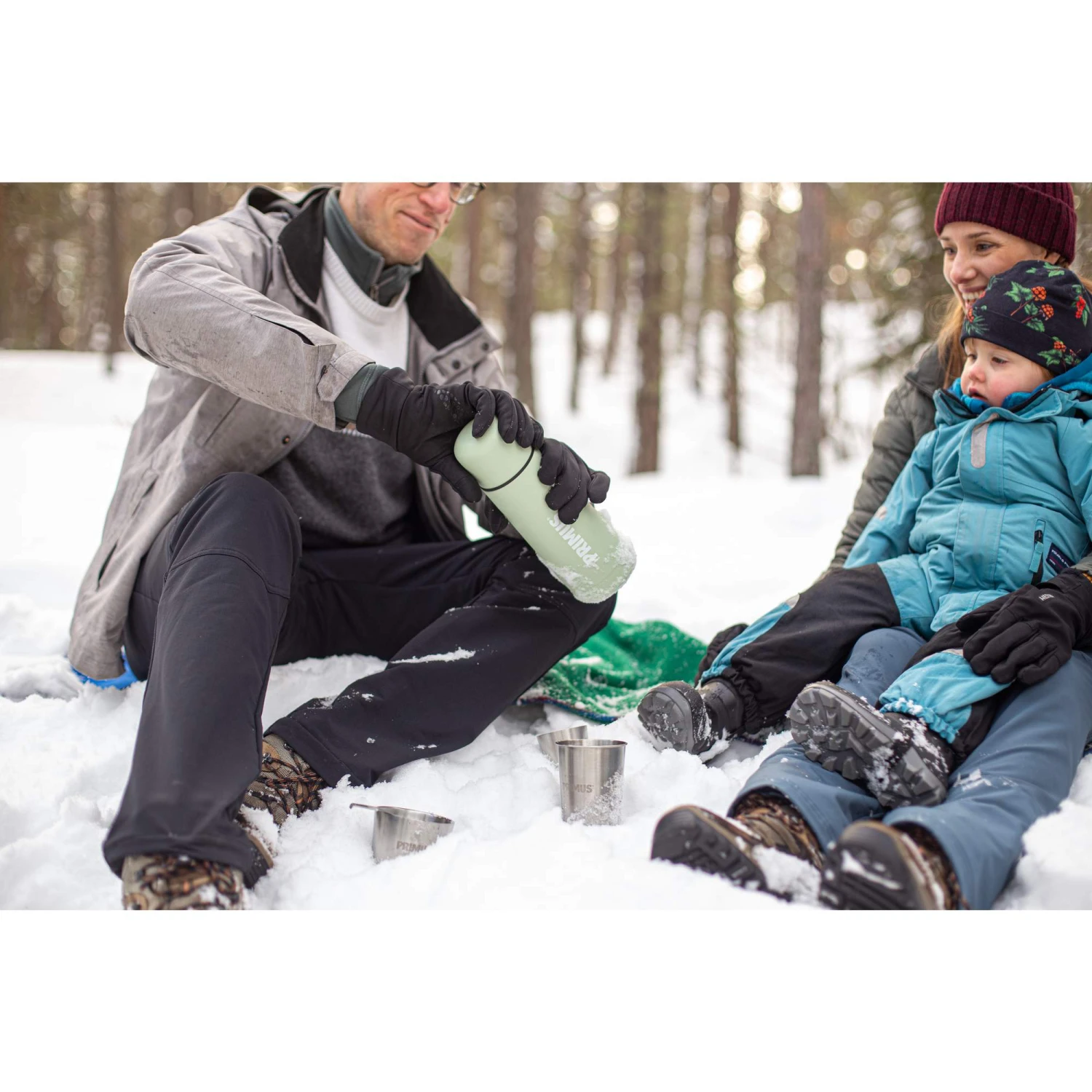 Primus VACUUM BOTTLE 0.75 L MINT - Thermokanne – Bild 3