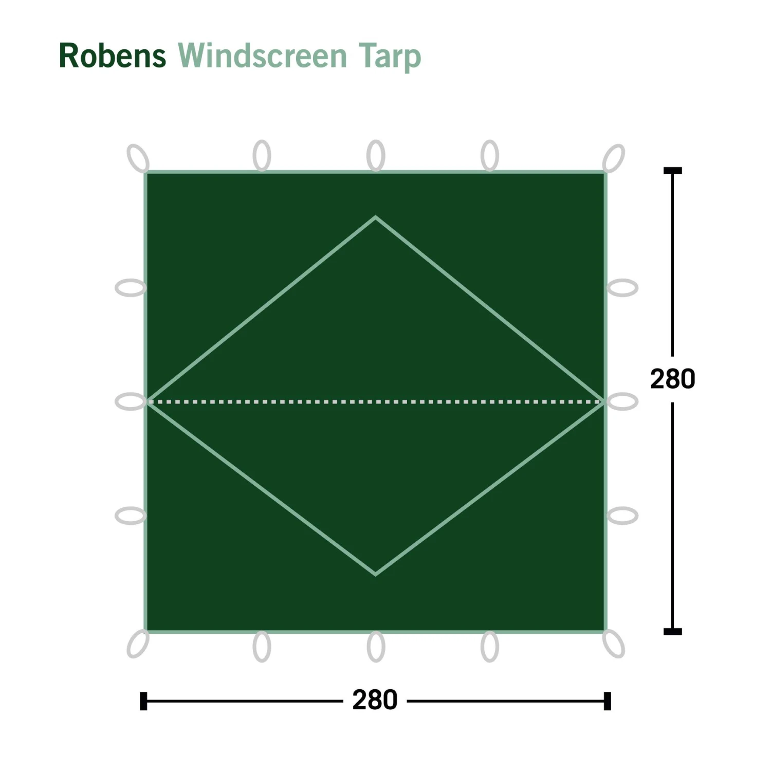 Robens WINDSCREEN TARP - Tarp – Bild 2