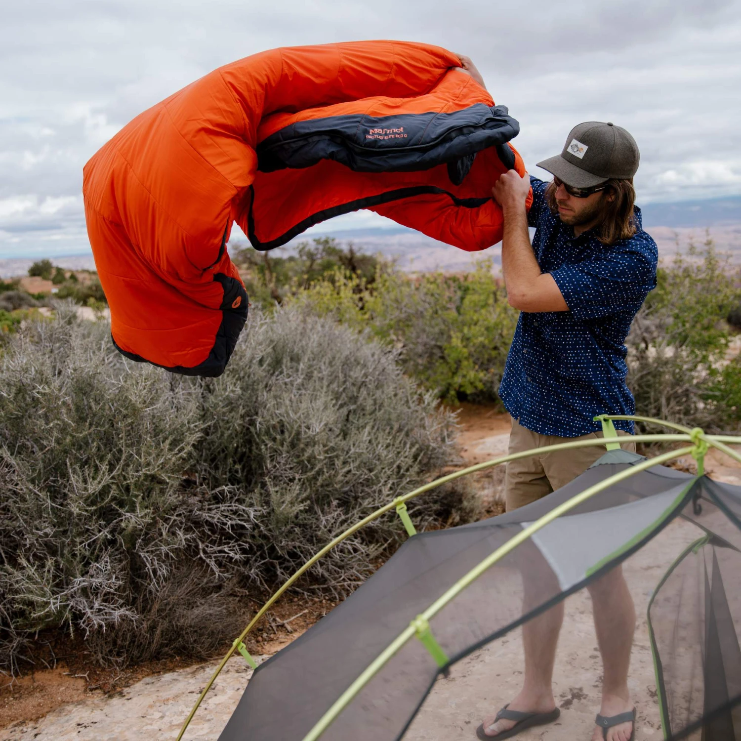 Marmot TRESTLES ELITE ECO 0 REGULAR Herren - Kunstfaserschlafsack – Bild 6