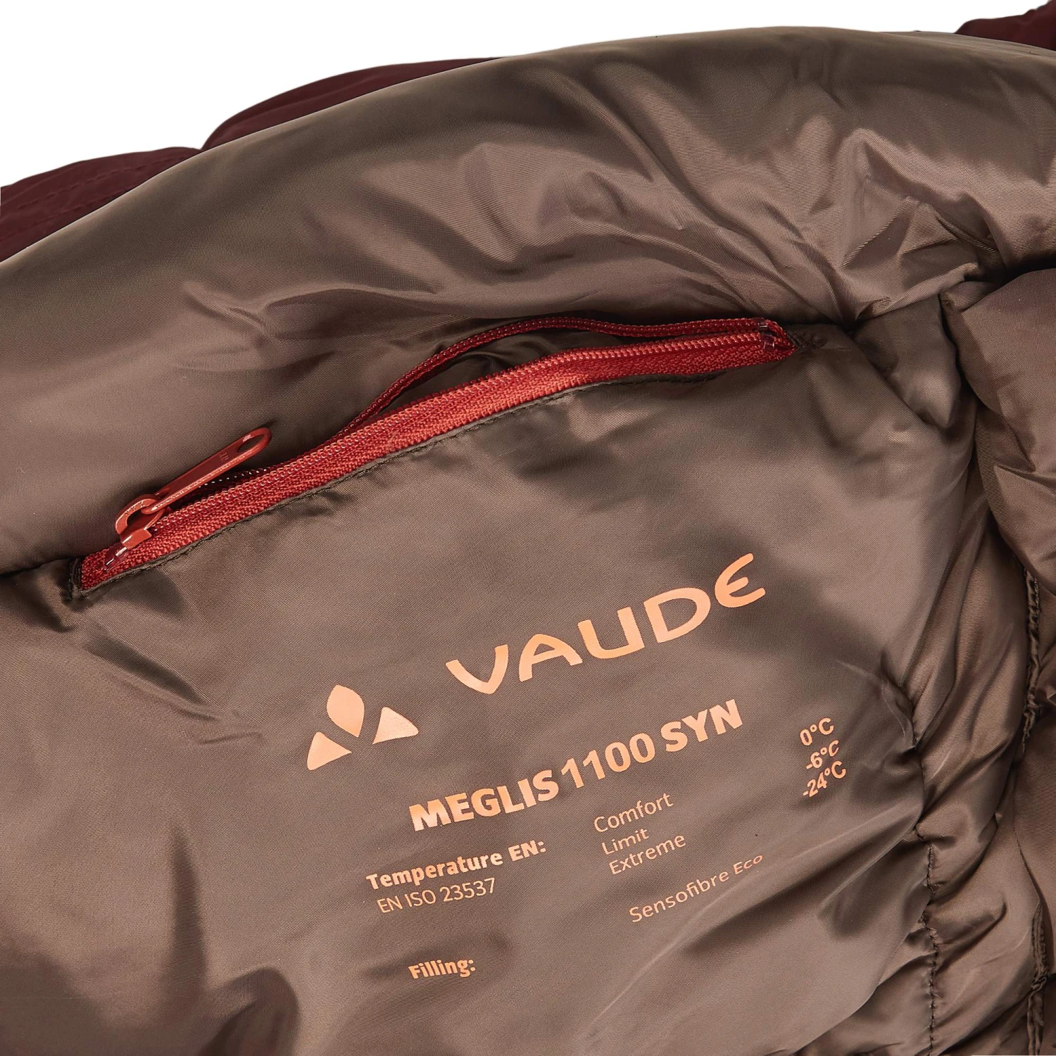 VAUDE MEGLIS 1100 SYN - Kunstfaserschlafsack – Bild 5