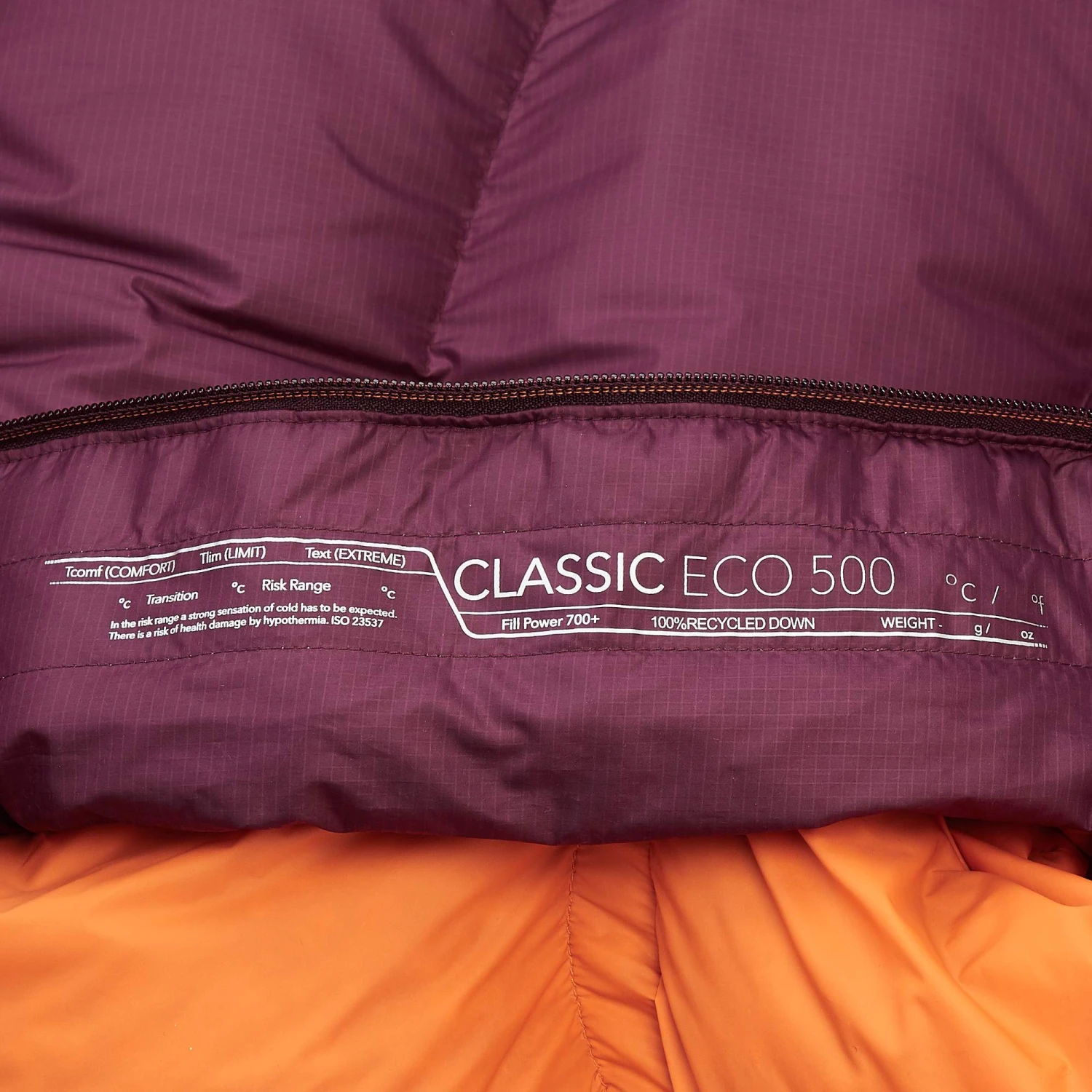 Mountain Equipment CLASSIC ECO 500 LONG WOMEN Damen - Daunenschlafsack – Bild 5
