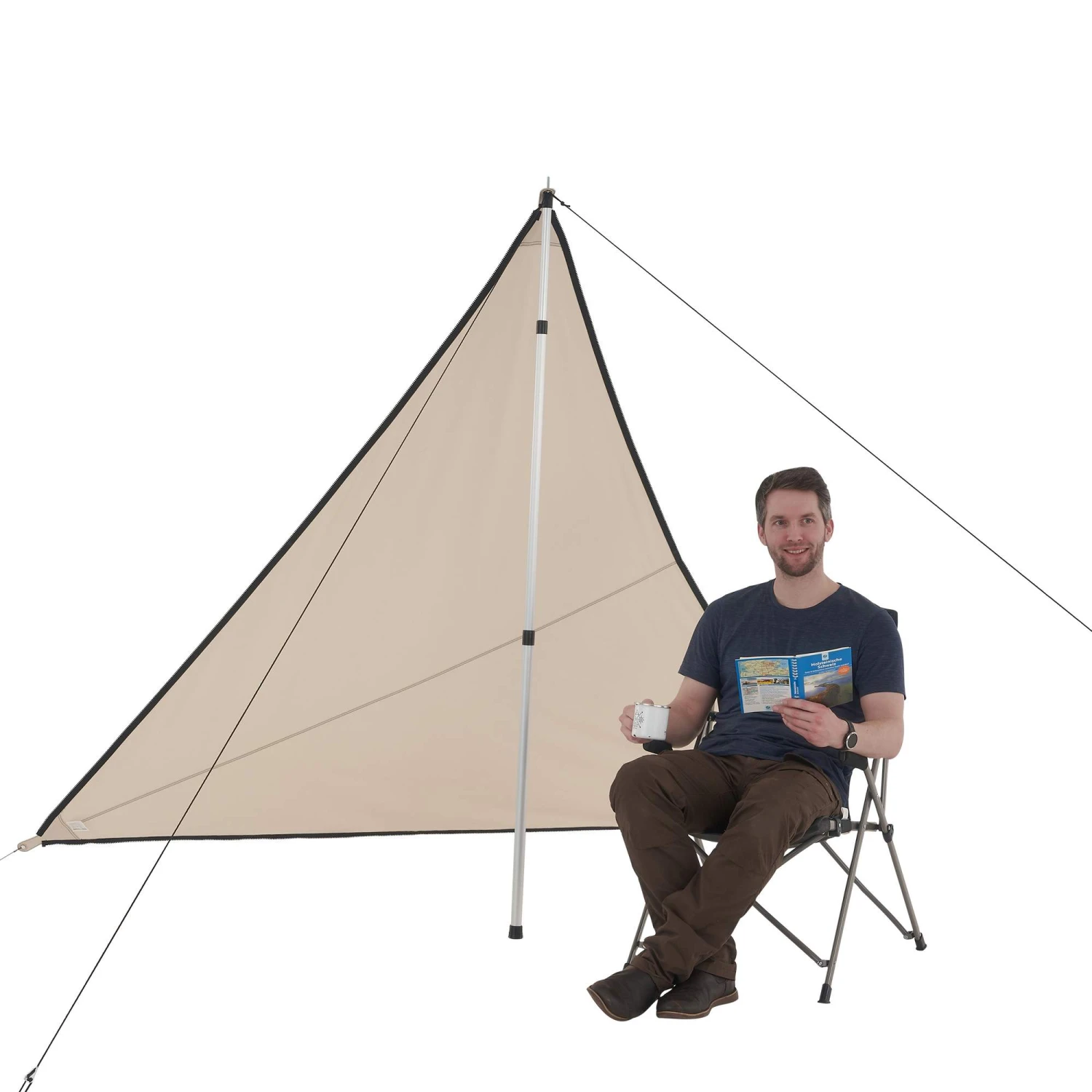 VERBINDBARES SONNENSEGEL TC-ZIP-CANVAS SINGLE AFRIKA DESIGN - Tarp – Bild 2