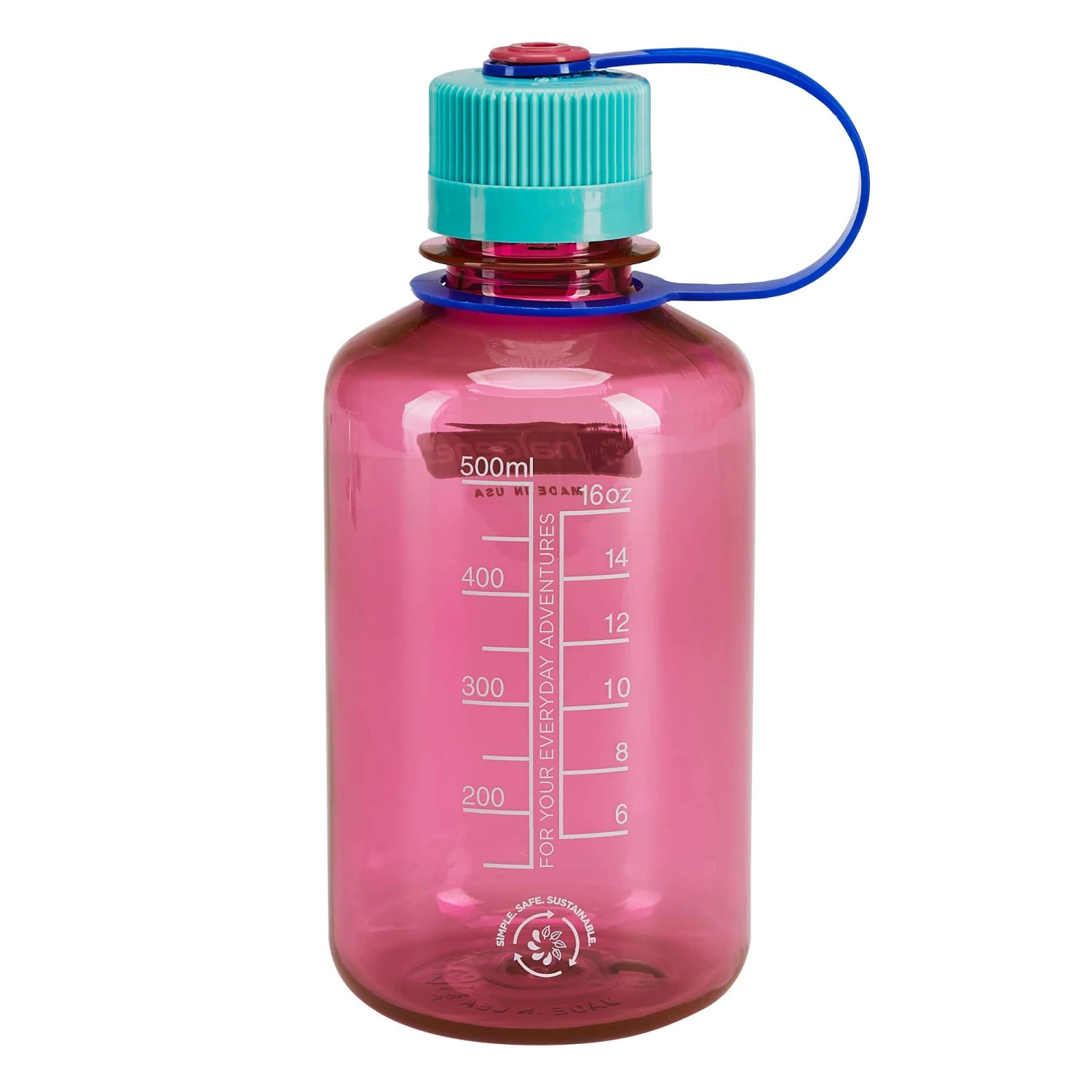 Nalgene NARROW MOUTH SUSTAIN 0,5 L AUBERGINE - Trinkflasche – Bild 2